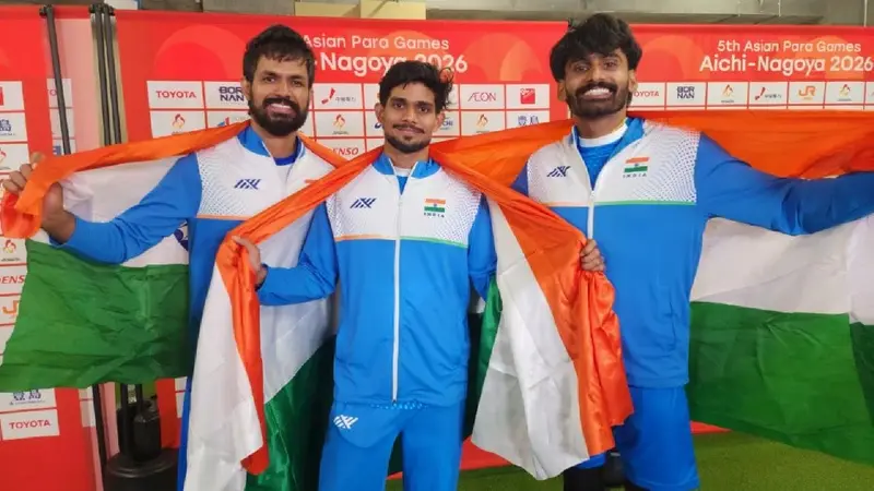  India Wins Record 114 Medals, Finishes 4TH at Asian Para Games