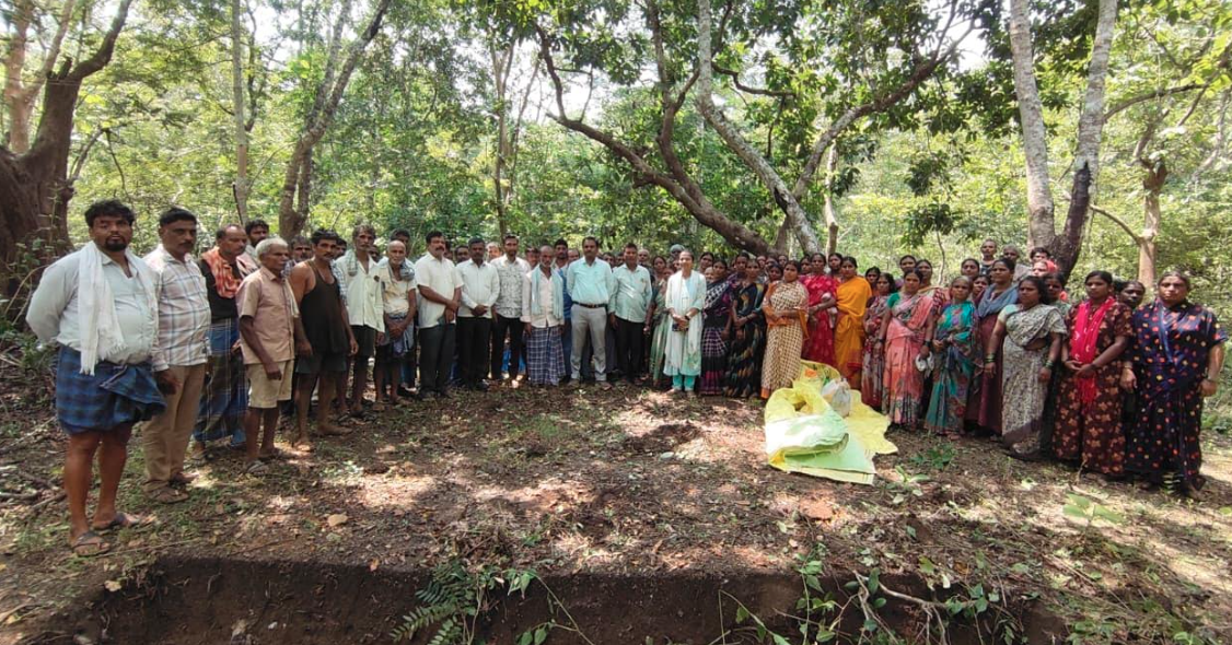 EO inspects VB-G RAM G scheme works in Mundgod