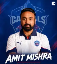 Amit Mishra joins Delhi Capitals as spin-bowling coach