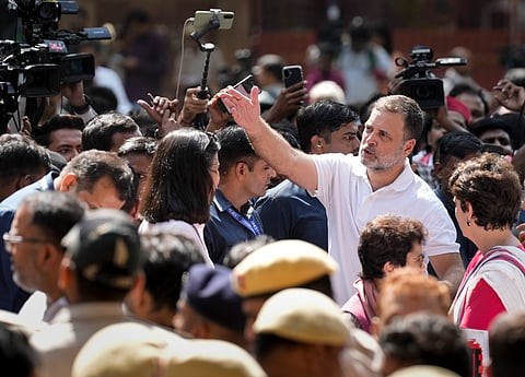 Rahul Gandhi accuses Centre, CEC of undermining democracy