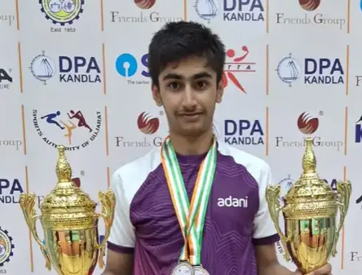 Vivaan Dave wins double gold at Gujarat championships