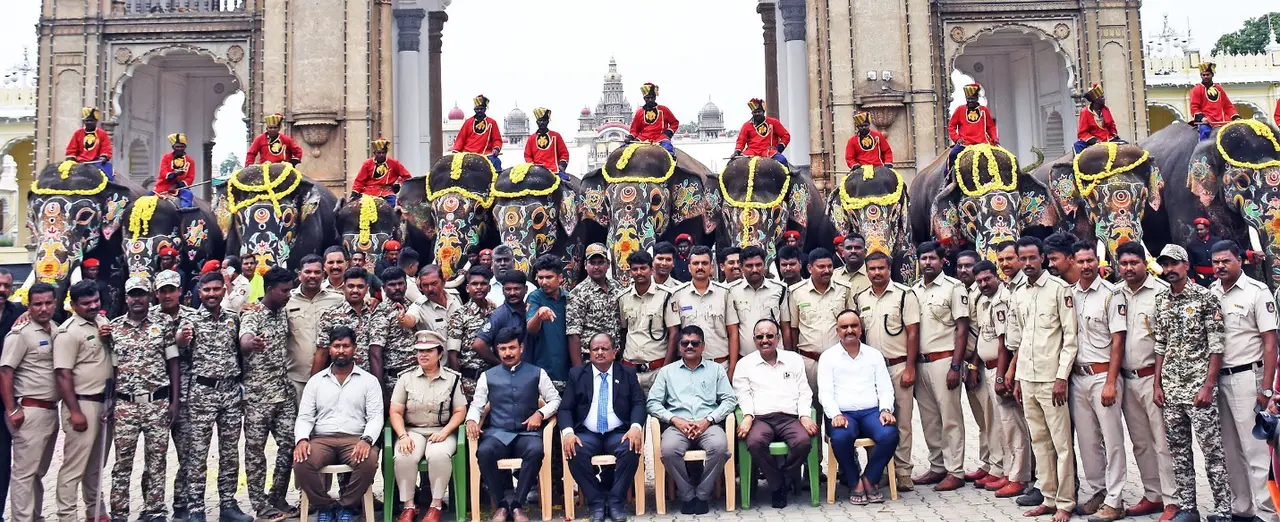 Mysuru bids a tearful adieu to its beloved jumbos
