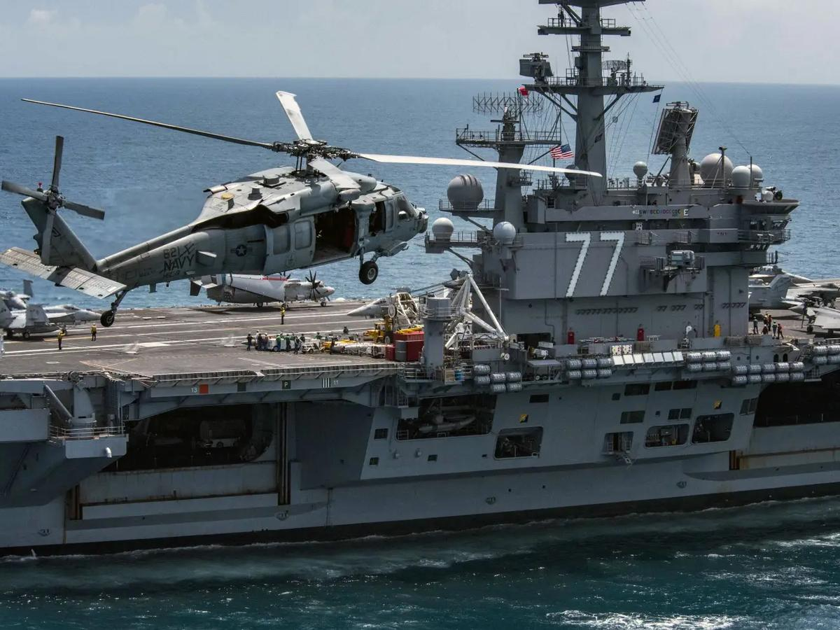 USS George H.W. Bush arrives in Thailand 