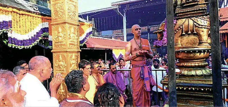 Crowds throng Kollur temple for Mookambika darshan