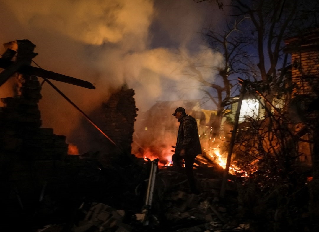 Russia Strikes Kyiv Energy Infrastructure