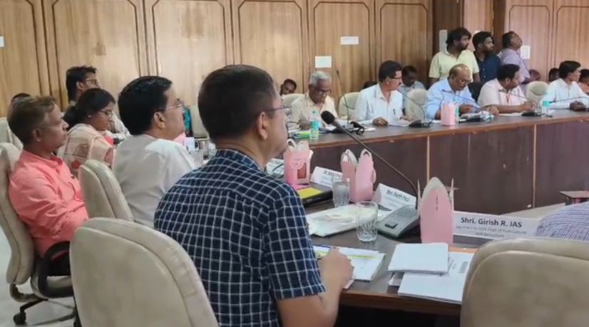 Central study team assesses drought situation 
