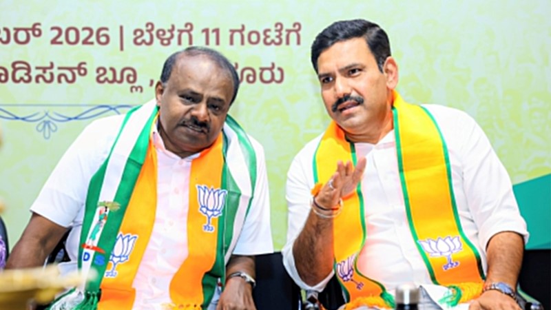 BJP-JD(S) Alliance targets 180 seats for 2026 elections