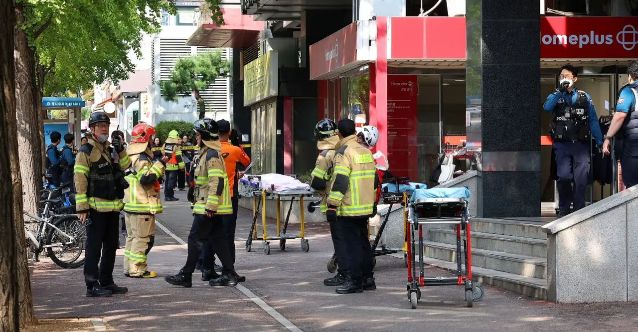 Eight people hurt in supermarket stabbing in South Korea's Incheon