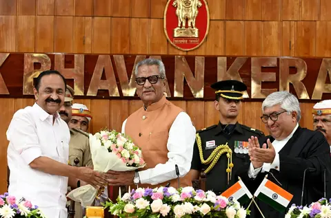 Om Prakash Mathur takes oath as Keralam Governor