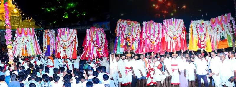 Holalu village celebrates grand deity procession