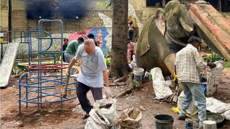 Malleswaram’s Elephant Park revived after decades