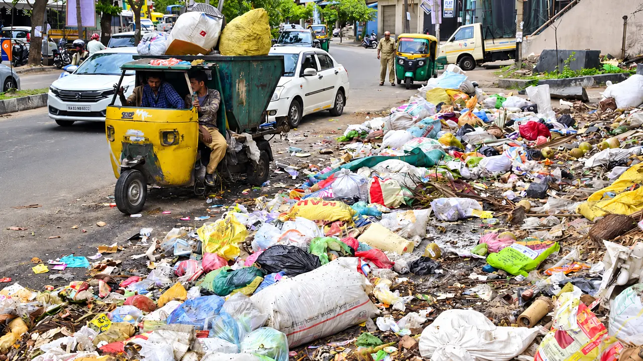 B’luru garbage collection stalled over tenders
