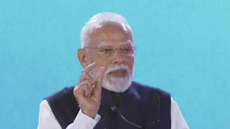 “We grow with the world and for the world”: PM Modi