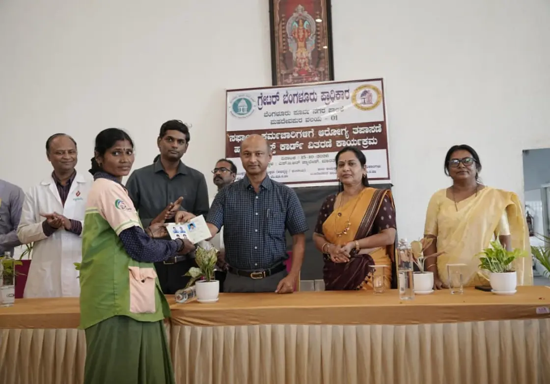 Health camp benefits over 1,700 sanitation workers