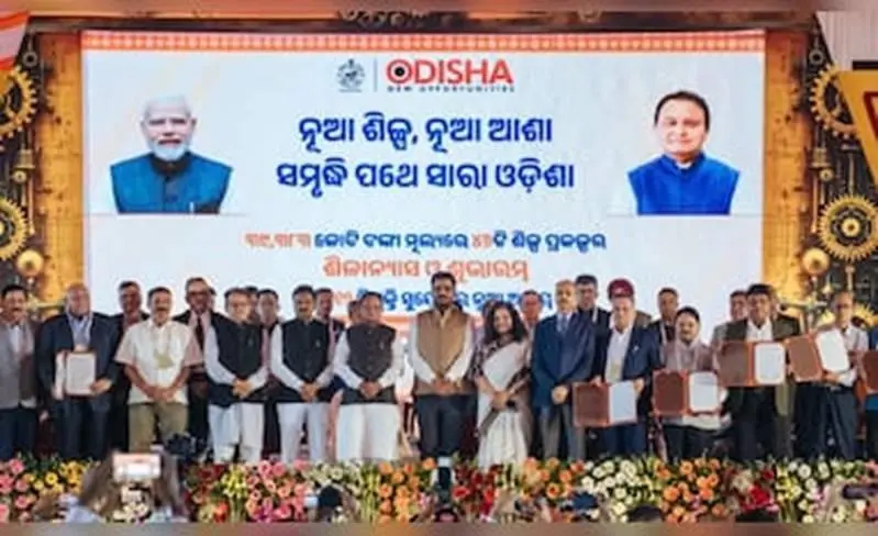 Odisha launches ₹39,383 crore industrial projects across 14 districts