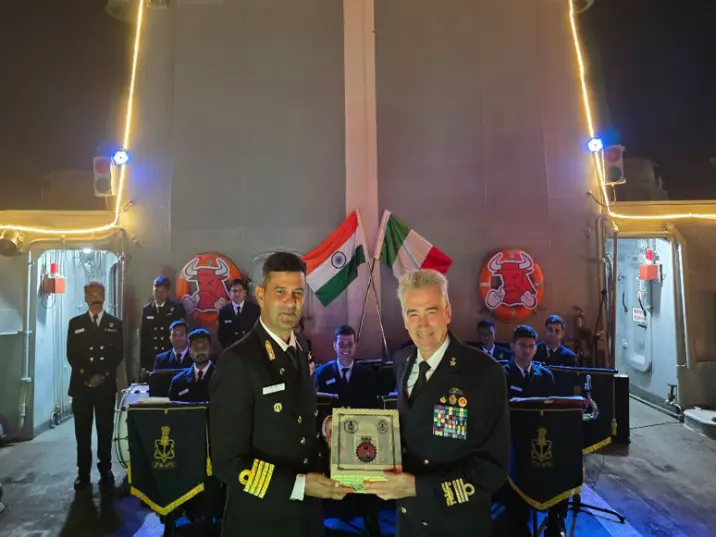 INS Trishul strengthens India Italy maritime cooperation
