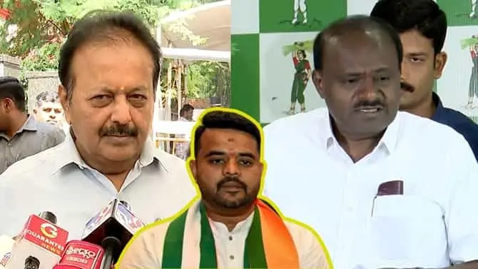 HDK provided Prajwal with the CD: Chaluvarayaswamy