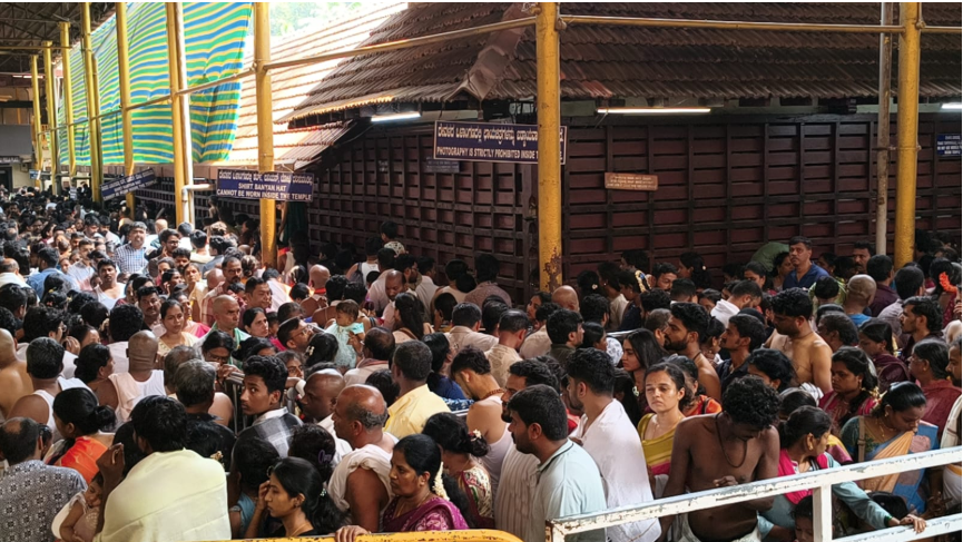 Dasara holidays draw huge crowds to Kukke