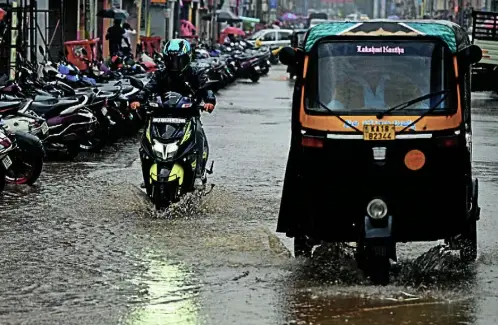 Heavy rain, relief from scorching heat