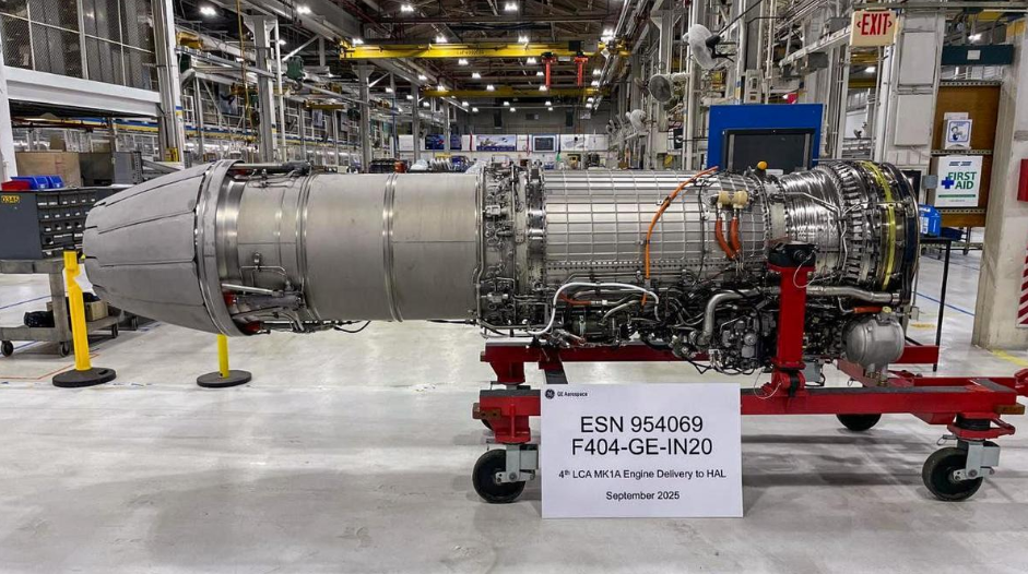GE Aerospace ships four more engines for Tejas Mk-1A