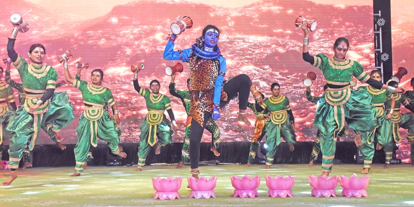 Fashion show held at Yuva Sambhrama stage