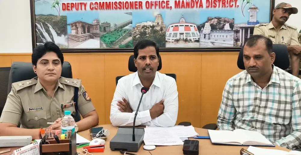 Mandya prepares for Chief Minister’s visit on October 31