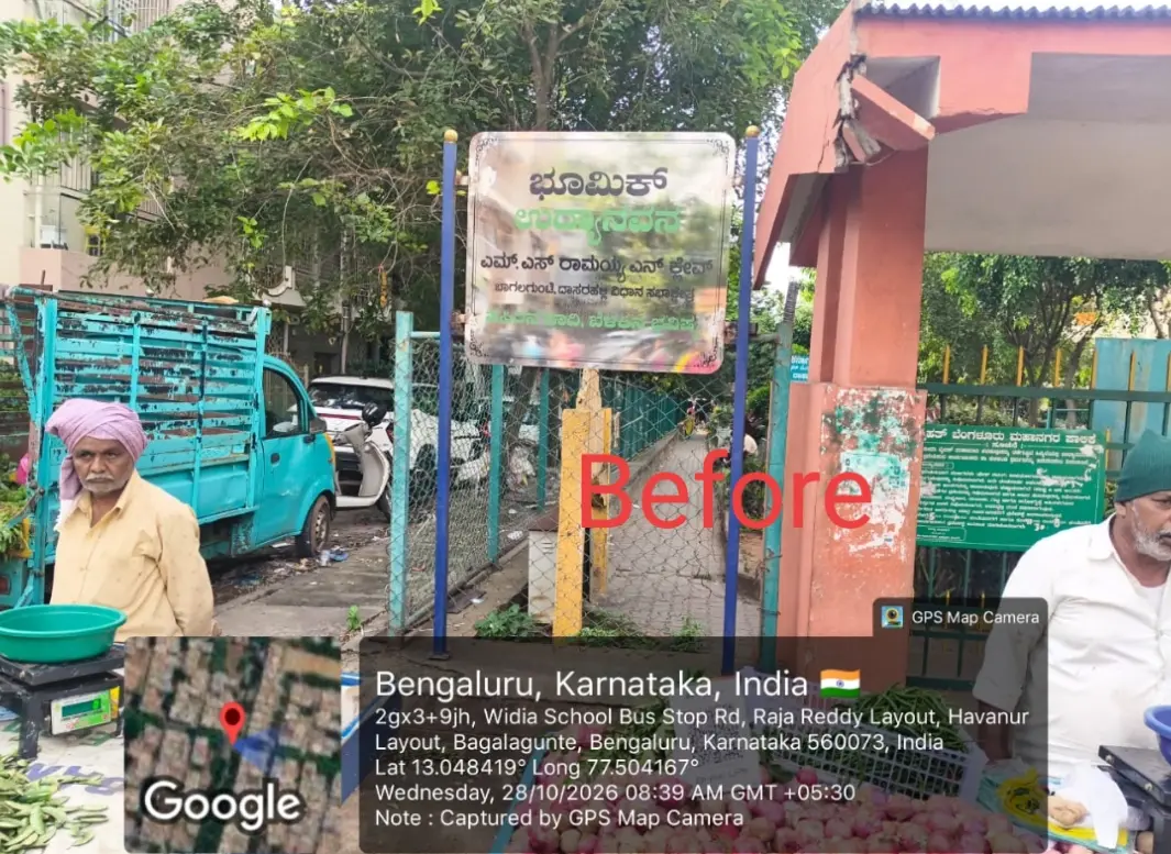 BNCC clears unauthorized park nameplate