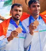 Indian rowers win bronze, finish fifth