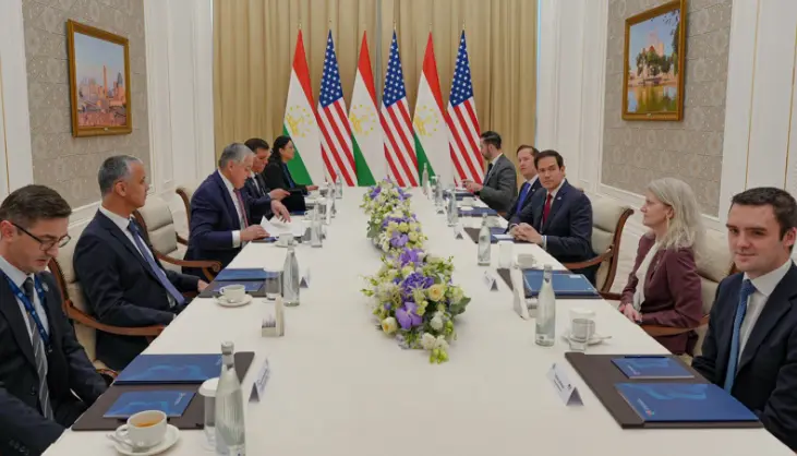 Rubio meets Central Asian ministers to boost ties