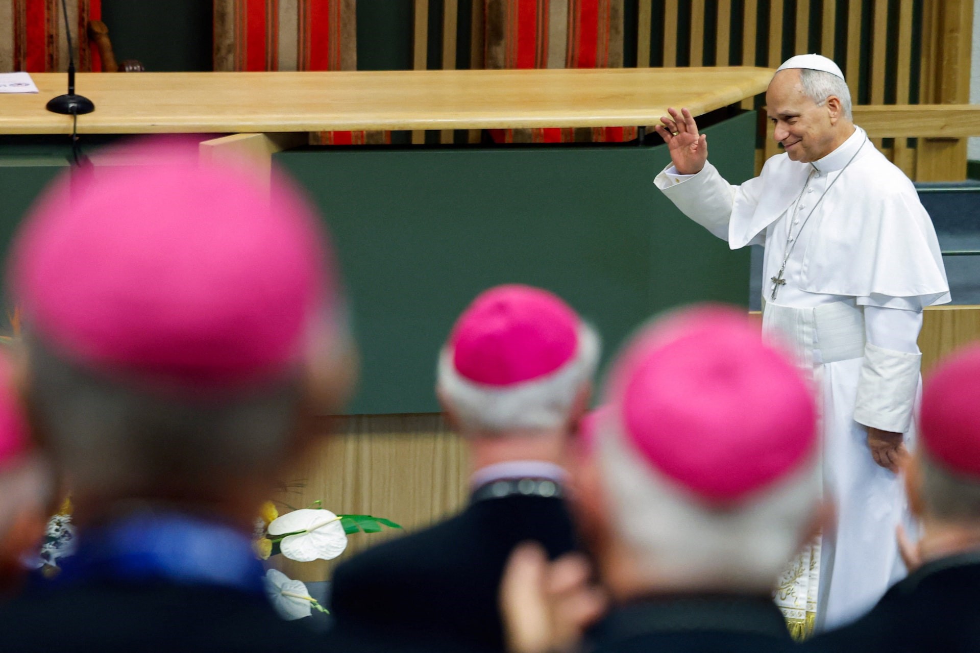 Pope Leo urges Church to confront past failings 