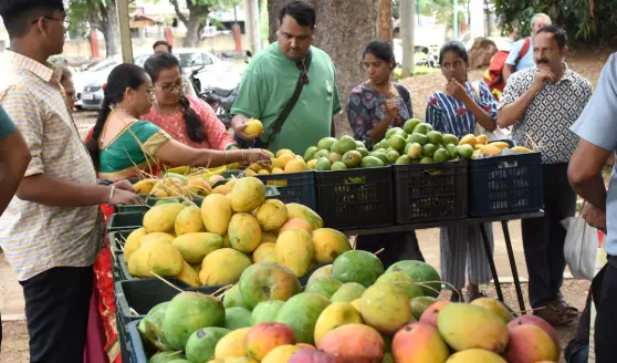 Agricultural mela showcases local organic produce