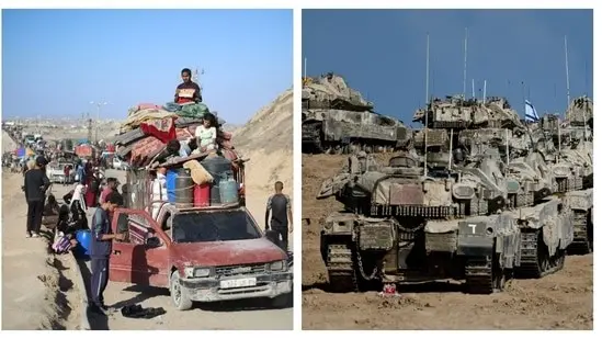 Israeli tanks push further into Gaza City