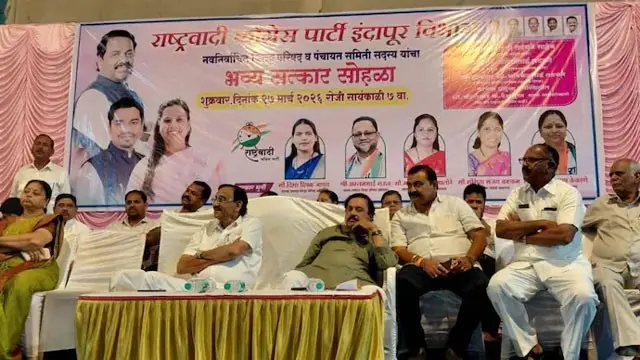 Missing photos on NCP banner trigger fresh factional tensions