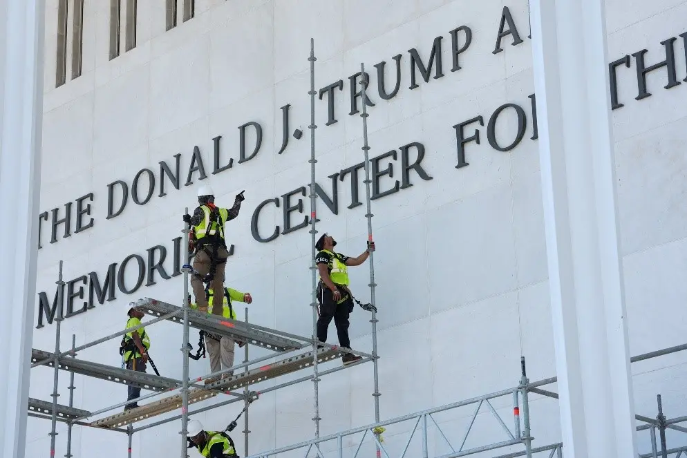 Judge orders Trump’s name off Kennedy Center