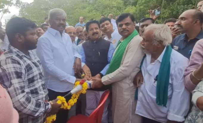 Bhadra water reaches Chitradurga after decades