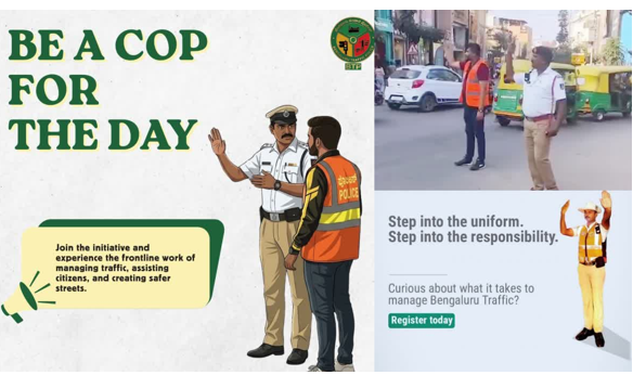 Step into traffic shoes: Be cop for a day