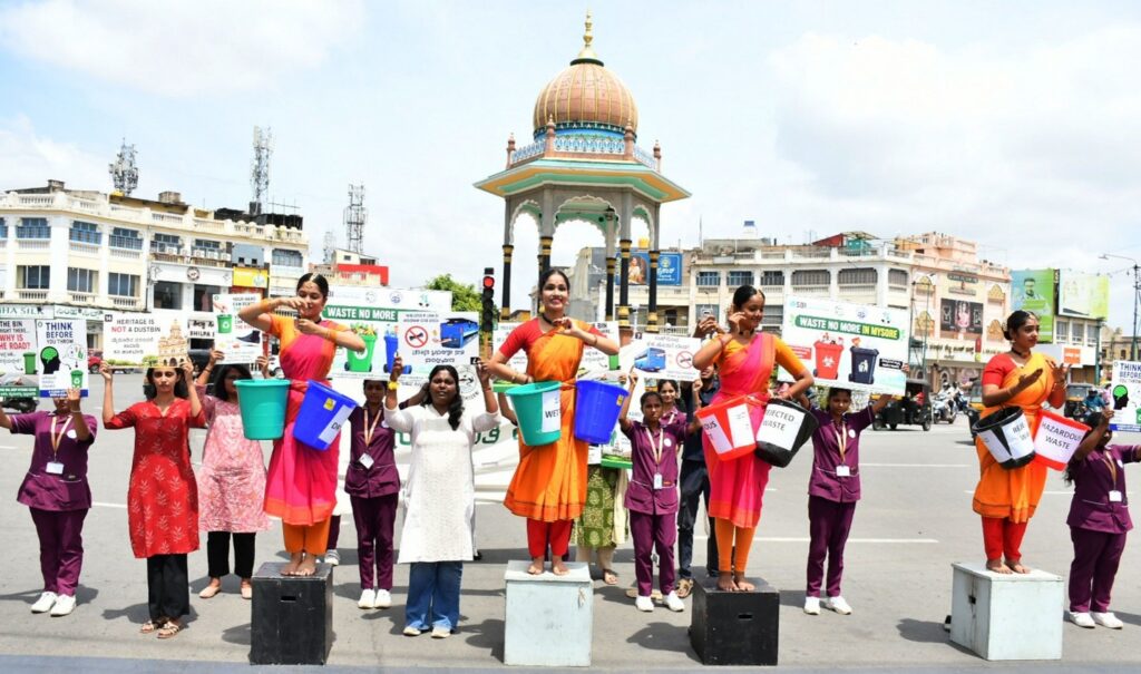 247.7 Tonnes of waste cleared from 7 GVPs in Mysuru