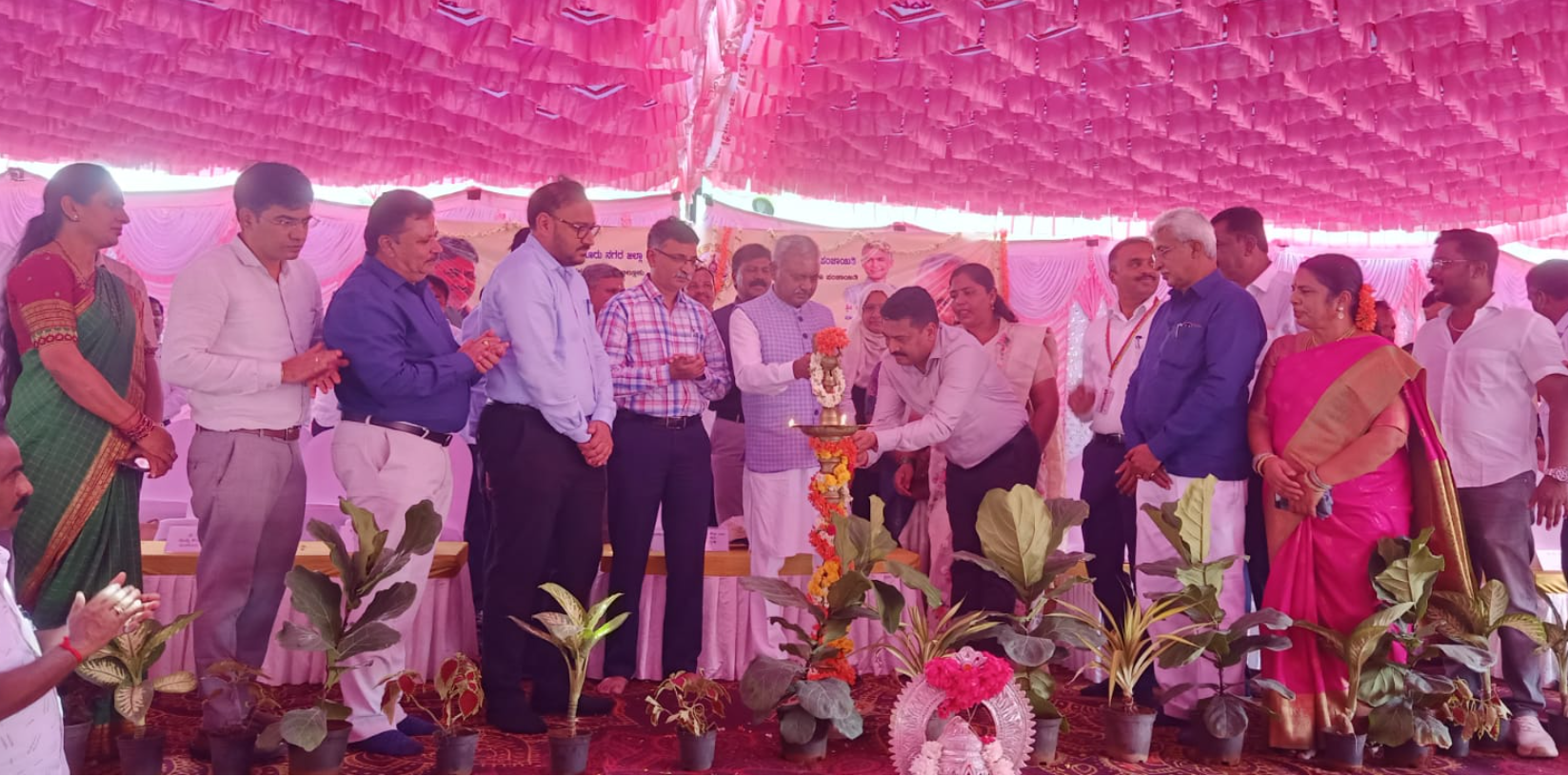 MLA Somashekhar inaugurates doorstep services program