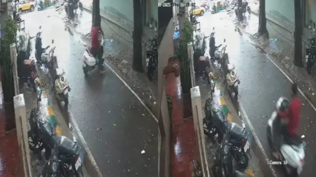 Daylight burglary at Banaswadi house captured
