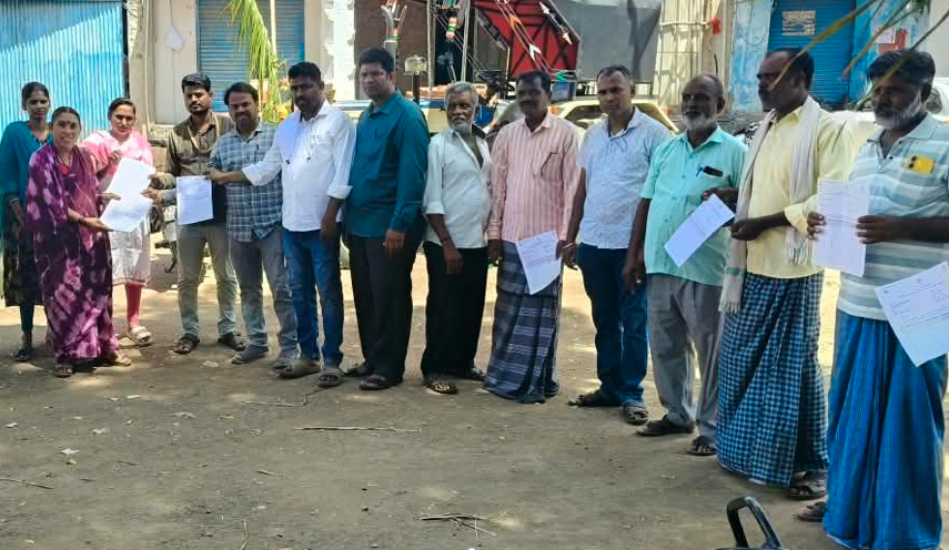 PDOs visit Asooti doorsteps for job demand forms
