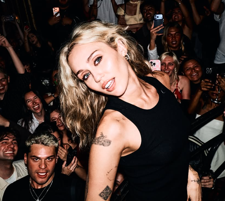 Miley reflects on "Redlights" and her new album Bass Persuades
