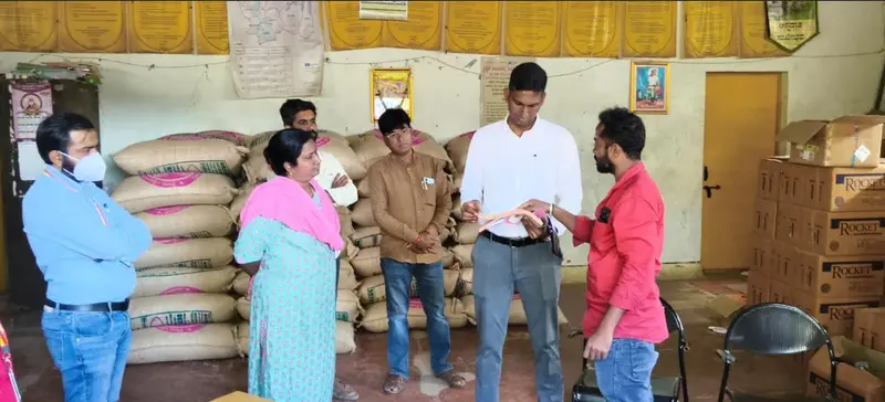Babaleshwar taluk inspection by DC Dr. Anand K