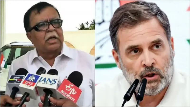 KN Rajanna writes to Rahul over ‘vote theft’ remarks
