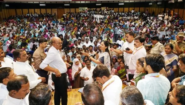 Key Officials Missing from Mahila Spandana Program