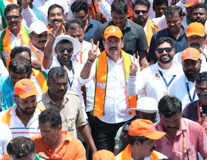 Vijayendra vows to intensify BJP agitation across Karnataka