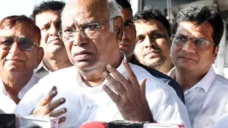 Kharge targets BJP over rising household costs