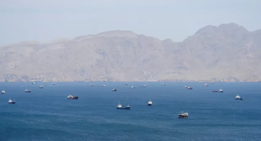 Shipping traffic through Hormuz remains muted