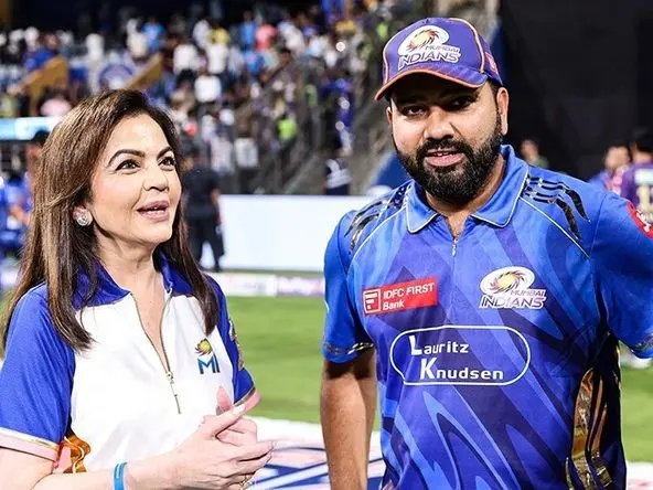 Nita Ambani stunned by Rohit's fitness makeover