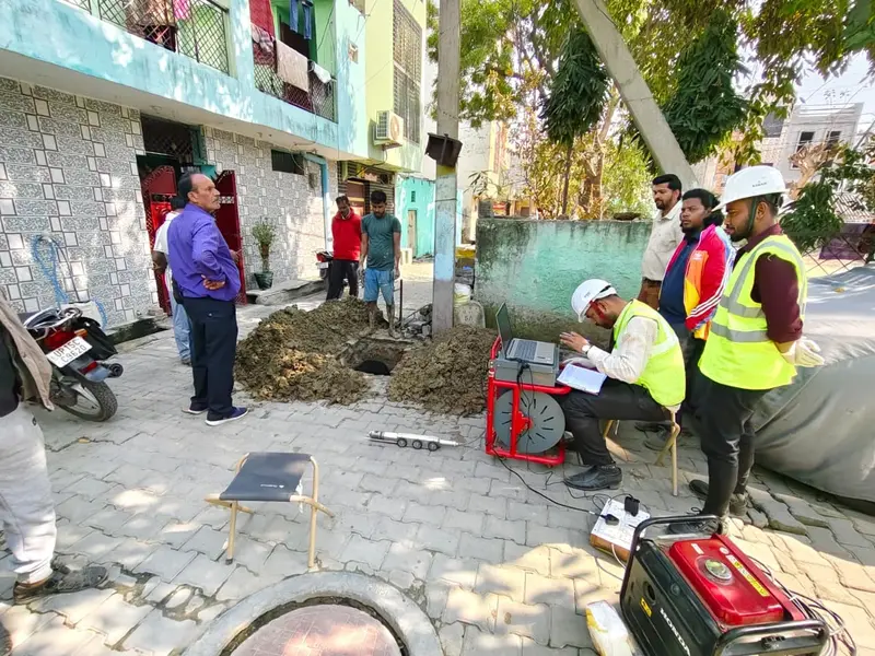 BWSSB adopts robotic technology to detect pipeline faults