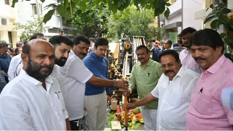 Tejasvi Surya launches Jayanagar PNG project